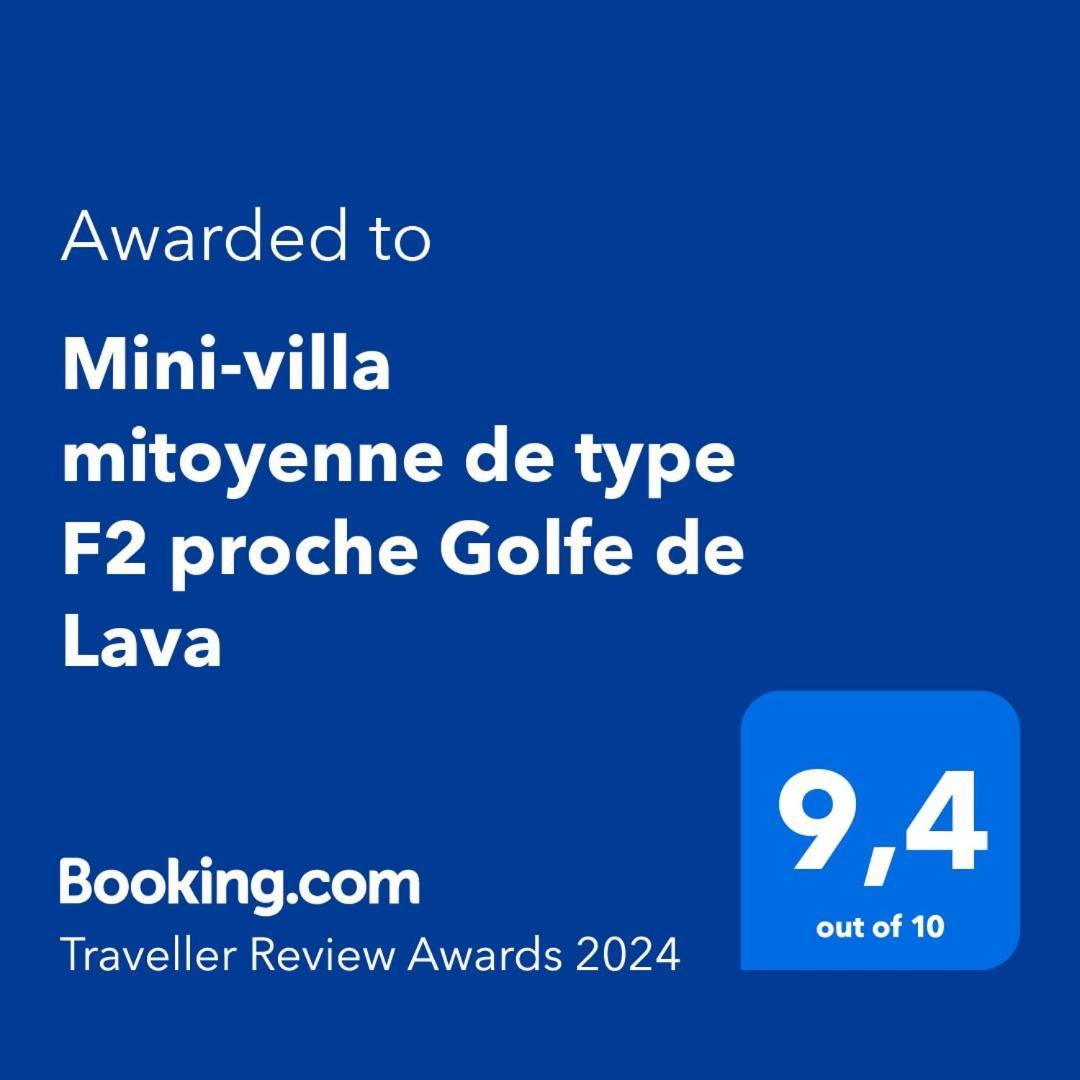 Mini-Villa Mitoyenne De Type F2 Proche Golfe De Lava Апьето Экстерьер фото